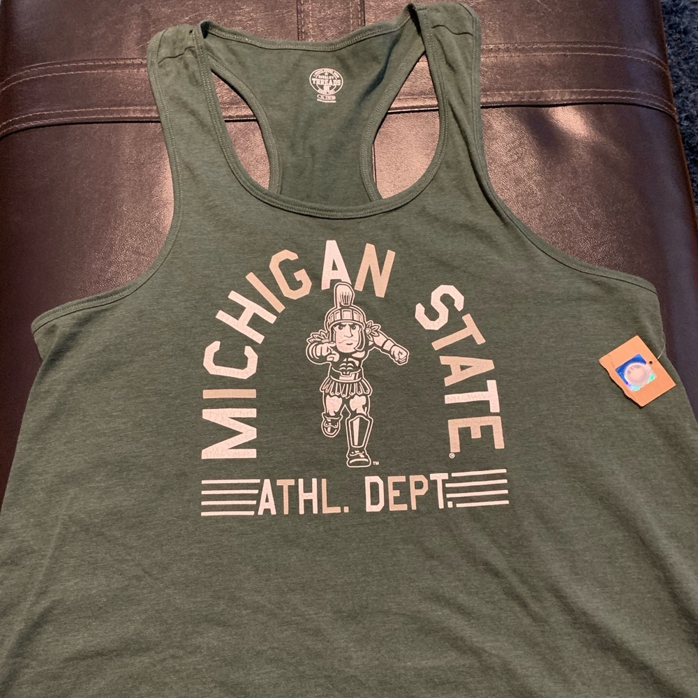 Michigan State RacerBack Tank Top - Picture 2 of 3